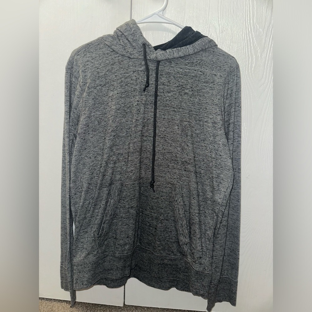 American Eagle Men’s Gray Hoodie Small